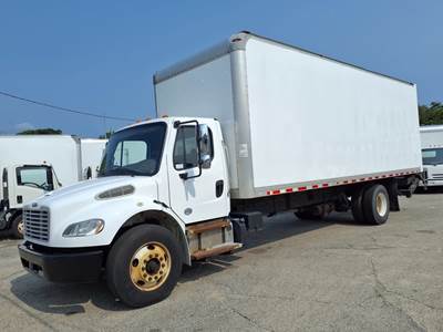 Freightliner M2 106 26 ft Box Truck - 240HP, 9 Speed Automatic, Roll up Door, Liftgate