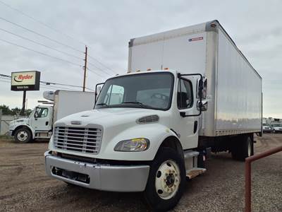 Freightliner M2 106 26 ft Box Truck - 240HP, 9 Speed Automatic, Roll up Door, Liftgate