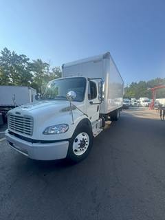 Freightliner M2 106 22 ft Box Truck - 230HP, 9 Speed Automatic, Roll up Door