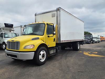 Freightliner M2 106 24 ft Box Truck - 240HP, 9 Speed Automatic, Swing Door, Liftgate