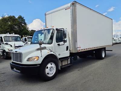 Freightliner M2 106 24 ft Box Truck - 240HP, 6 Speed Automatic, Roll up Door