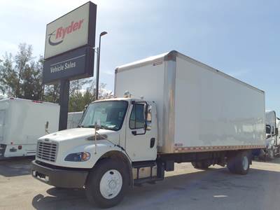 Freightliner M2 106 26 ft Box Truck - 280HP, 6 Speed Automatic, Roll up Door, Liftgate