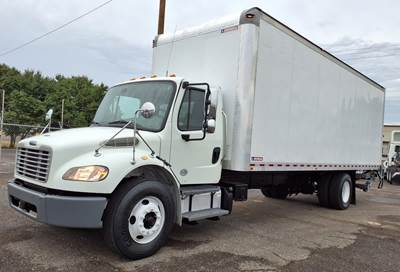 Freightliner M2 106 26 ft Box Truck - 240HP, 9 Speed Automatic, Roll up Door, Liftgate