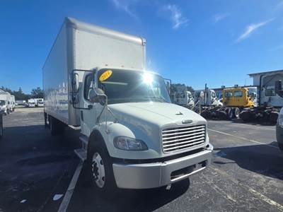 Freightliner M2 106 26 ft Box Truck - 240HP, 6 Speed Automatic, Roll up Door, Liftgate
