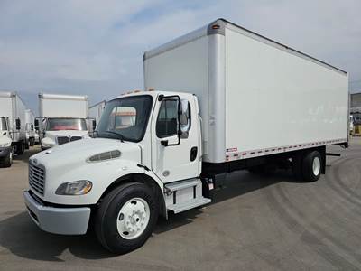 Freightliner M2 106 26 ft Box Truck - 240HP, 9 Speed Automatic, Roll up Door, Liftgate