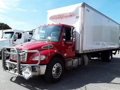Freightliner M2 106 28 ft Box Truck - 280HP, 6 Speed Automatic, Roll up Door, Liftgate