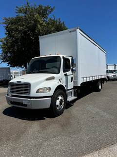 Freightliner M2 106 26 ft Box Truck - 240HP, 6 Speed Automatic, Roll up Door, Liftgate