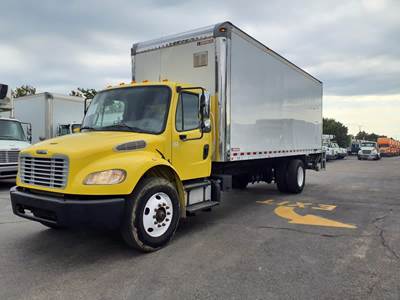 Freightliner M2 106 24 ft Box Truck - 240HP, 9 Speed Automatic, Swing Door, Liftgate