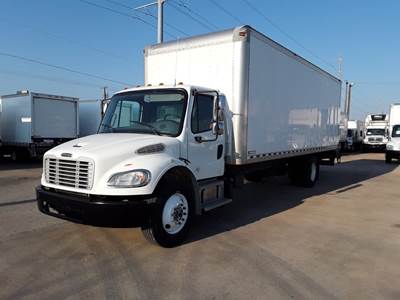 Freightliner M2 106 26 ft Box Truck - 240HP, 9 Speed Automatic, Roll up Door, Liftgate