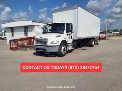 Freightliner M2 106 26 ft Box Truck - 240HP, 9 Speed Automatic, Roll up Door, Liftgate
