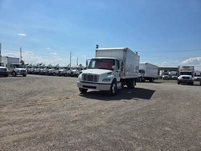 Freightliner M2 106 18 ft Box Truck - 260HP, 6 Speed Automatic, Roll up Door