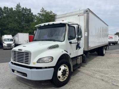 Freightliner M2 106 27 ft Box Truck - 280HP, 6 Speed Manual, Roll up Door, Liftgate