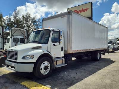 Freightliner M2 106 26 ft Box Truck - 240HP, 6 Speed Automatic, Roll up Door, Liftgate