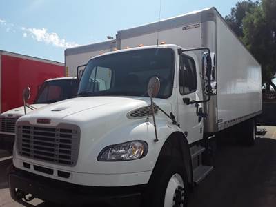 Freightliner M2 106 28 ft Box Truck - 270HP, 6 Speed Automatic, Liftgate