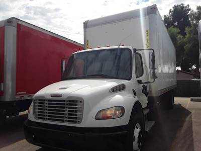 Freightliner M2 106 26 ft Box Truck - 280HP, 9 Speed Automatic, Roll up Door, Liftgate