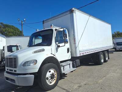 Freightliner M2 106 24 ft Box Truck - 270HP, 6 Speed Automatic, Roll up Door