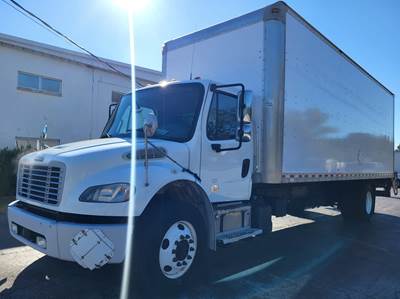 Freightliner M2 106 26 ft Box Truck - 260HP, 4 Speed Automatic, Roll up Door, Liftgate