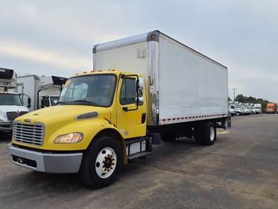 Freightliner M2 106 24 ft Box Truck - 240HP, 9 Speed Automatic, Swing Door, Liftgate