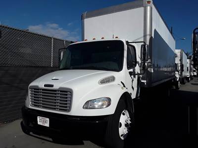 Freightliner M2 106 26 ft Box Truck - 240HP, 6 Speed Automatic, Roll up Door, Liftgate