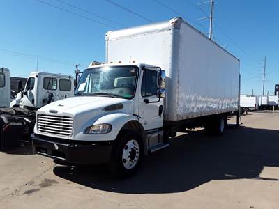 Freightliner M2 106 26 ft Box Truck - 240HP, 9 Speed Automatic, Roll up Door, Liftgate