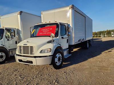 Freightliner M2 106 26 ft Box Truck - 240HP, 6 Speed Automatic, Roll up Door, Liftgate