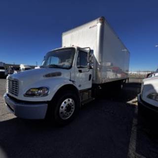 Freightliner M2 106 26 ft Box Truck - 240HP, 6 Speed Automatic, Roll up Door, Liftgate