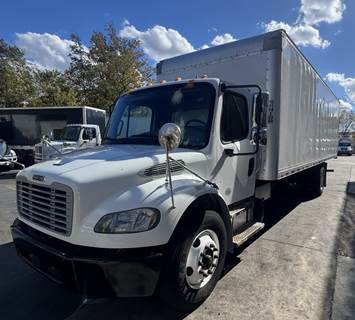 Freightliner M2 106 27 ft Box Truck - 240HP, 6 Speed Automatic, Liftgate