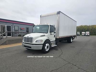 Freightliner M2 106 26 ft Box Truck - 240HP, 9 Speed Automatic, Roll up Door, Liftgate