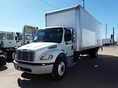 Freightliner M2 106 26 ft Box Truck - 240HP, 9 Speed Automatic, Roll up Door, Liftgate