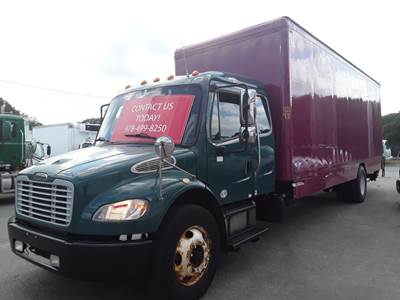 Freightliner M2 106 26 ft Box Truck - 260HP, 6 Speed Automatic, Roll up Door, Liftgate