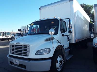 Freightliner M2 106 26 ft Box Truck - 240HP, 9 Speed Automatic, Roll up Door, Liftgate