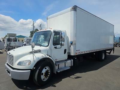 Freightliner M2 106 26 ft Box Truck - 240HP, 6 Speed Automatic, Roll up Door, Liftgate