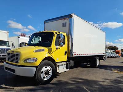 Freightliner M2 106 24 ft Box Truck - 240HP, 9 Speed Automatic, Swing Door, Liftgate