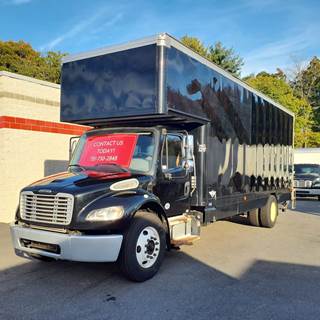 Freightliner M2 106 24 ft Box Truck - 260HP, 6 Speed Automatic, Swing Door, Liftgate