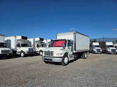 Freightliner M2 106 18 ft Box Truck - 260HP, 6 Speed Automatic, Roll up Door