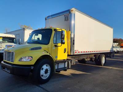 Freightliner M2 106 24 ft Box Truck - 240HP, 9 Speed Automatic, Swing Door, Liftgate