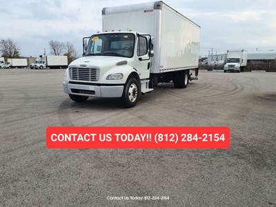Freightliner M2 106 24 ft Box Truck - 240HP, 6 Speed Automatic, Roll up Door, Liftgate