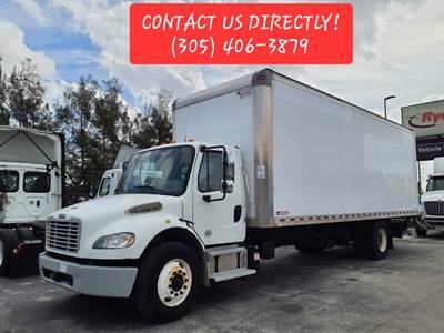 Freightliner M2 106 26 ft Box Truck - 240HP, 6 Speed Automatic, Roll up Door, Liftgate
