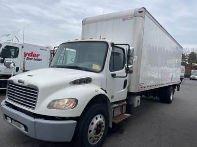 Freightliner M2 106 26 ft Box Truck - 280HP, 9 Speed Automatic, Roll up Door, Liftgate