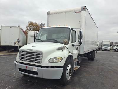 Freightliner M2 106 26 ft Box Truck - 280HP, 6 Speed Automatic, Roll up Door, Liftgate