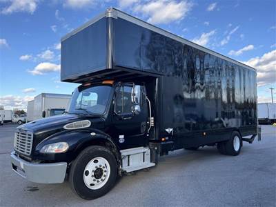 Freightliner M2 106 24 ft Box Truck - 260HP, 6 Speed Automatic, Swing Door, Liftgate