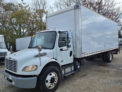 Freightliner M2 106 26 ft Box Truck - 260HP, 4 Speed Automatic, Swing Door, Liftgate