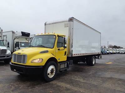 Freightliner M2 106 24 ft Box Truck - 240HP, 9 Speed Automatic, Swing Door, Liftgate