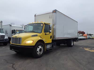 Freightliner M2 106 24 ft Box Truck - 240HP, 9 Speed Automatic, Swing Door, Liftgate