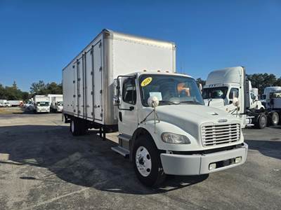Freightliner M2 106 26 ft Box Truck - 260HP, 4 Speed Automatic, Roll up Door, Liftgate