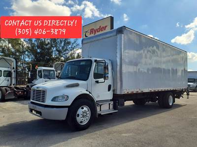 Freightliner M2 106 26 ft Box Truck - 230HP, 6 Speed Automatic, Roll up Door, Liftgate