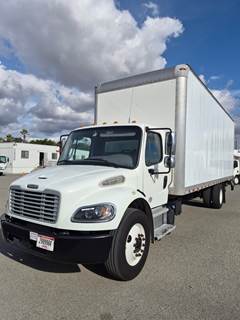 Freightliner M2 106 26 ft Box Truck - 240HP, 6 Speed Automatic, Roll up Door, Liftgate