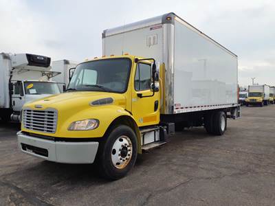 Freightliner M2 106 24 ft Box Truck - 240HP, 9 Speed Automatic, Swing Door, Liftgate