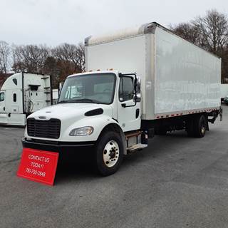 Freightliner M2 106 26 ft Box Truck - 260HP, 6 Speed Automatic, Roll up Door, Liftgate