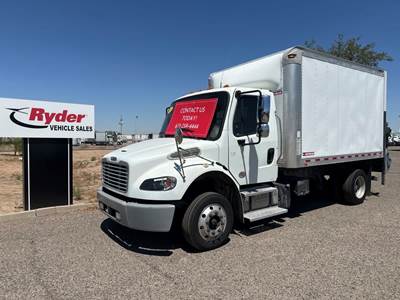 Freightliner M2 106 12 ft Box Truck - 240HP, 6 Speed Automatic, Roll up Door, Liftgate